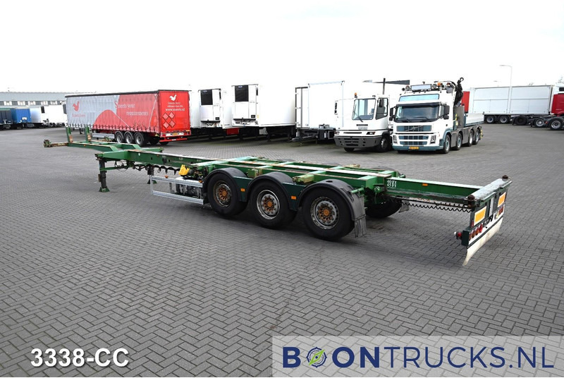 Broshuis 3UCC-39/45 2X20-30-40-45ft HC * LIFT AXLE * 2 x EXTENDABLE - Semi-remorque porte-conteneur/ Caisse mobile: photos 3 Broshuis 3UCC-39/45 2X20-30-40-45ft HC * LIFT AXLE * 2 x EXTENDABLE - Semi-remorque porte-conteneur/ Caisse mobile: photos 3