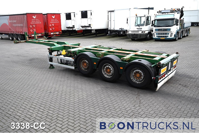 Broshuis 3UCC-39/45 2X20-30-40-45ft HC * LIFT AXLE * 2 x EXTENDABLE - Semi-remorque porte-conteneur/ Caisse mobile: photos 4 Broshuis 3UCC-39/45 2X20-30-40-45ft HC * LIFT AXLE * 2 x EXTENDABLE - Semi-remorque porte-conteneur/ Caisse mobile: photos 4