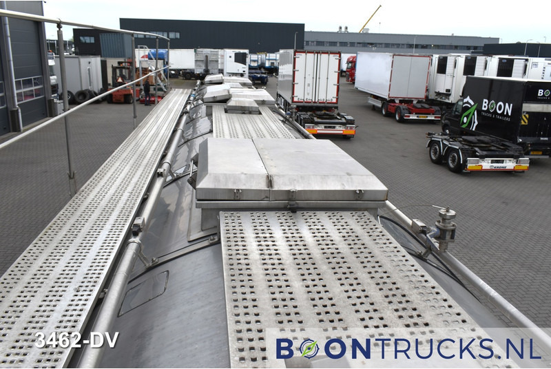 Burg BPO 12-27 Z TANK | 32,7 M³ * 3 COMP. * FOOD * STAINLESS STEEL * APK 05-2025 - Semi-remorque citerne: photos 2 Burg BPO 12-27 Z TANK | 32,7 M³ * 3 COMP. * FOOD * STAINLESS STEEL * APK 05-2025 - Semi-remorque citerne: photos 2