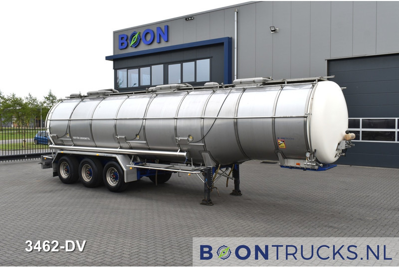 Burg BPO 12-27 Z TANK | 32,7 M³ * 3 COMP. * FOOD * STAINLESS STEEL * APK 05-2025 - Semi-remorque citerne: photos 4 Burg BPO 12-27 Z TANK | 32,7 M³ * 3 COMP. * FOOD * STAINLESS STEEL * APK 05-2025 - Semi-remorque citerne: photos 4