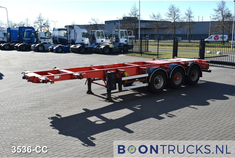 Burg BPO 12 27CDM12 TANK CHASSIS | 20-30ft * 3800 Kg * NL TRAILER - Semi-remorque porte-conteneur/ Caisse mobile: photos 5 Burg BPO 12 27CDM12 TANK CHASSIS | 20-30ft * 3800 Kg * NL TRAILER - Semi-remorque porte-conteneur/ Caisse mobile: photos 5