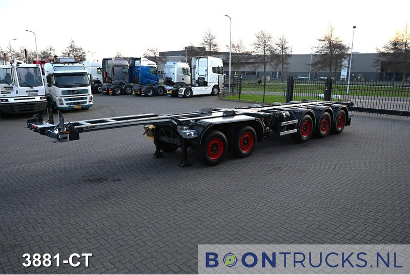 D-Tec COMBITRAILER S-LINE CT-521-S | 2x20-40-45ft HC * 3x STEERING * 4x LIFT AXLE * NL TRAILER * APK 04-2026 - Semi-remorque porte-conteneur/ Caisse mobile: photos 4 D-Tec COMBITRAILER S-LINE CT-521-S | 2x20-40-45ft HC * 3x STEERING * 4x LIFT AXLE * NL TRAILER * APK 04-2026 - Semi-remorque porte-conteneur/ Caisse mobile: photos 4