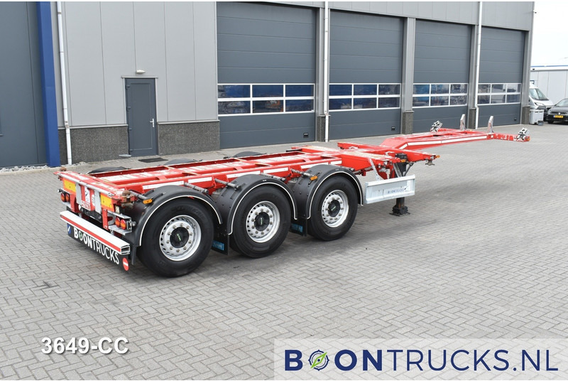 D-Tec FLEXITRAILER | 2x20-30-40-45ft HC * 2x LIFT AXLE * 2x EXTENDABLE * DISC BRAKES - Semi-remorque porte-conteneur/ Caisse mobile: photos 1 D-Tec FLEXITRAILER | 2x20-30-40-45ft HC * 2x LIFT AXLE * 2x EXTENDABLE * DISC BRAKES - Semi-remorque porte-conteneur/ Caisse mobile: photos 1