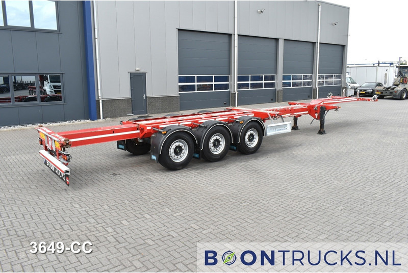 D-Tec FLEXITRAILER | 2x20-30-40-45ft HC * 2x LIFT AXLE * 2x EXTENDABLE * DISC BRAKES - Semi-remorque porte-conteneur/ Caisse mobile: photos 2 D-Tec FLEXITRAILER | 2x20-30-40-45ft HC * 2x LIFT AXLE * 2x EXTENDABLE * DISC BRAKES - Semi-remorque porte-conteneur/ Caisse mobile: photos 2