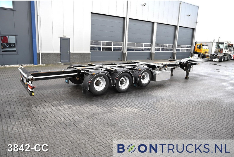 D-Tec FLEXITRAILER | 2x20-30-40-45ft HC * 2x LIFT AXLE * 3x EXTENDABLE * ADR * APK 10-2026 * NL TRAILER - Semi-remorque porte-conteneur/ Caisse mobile: photos 2 D-Tec FLEXITRAILER | 2x20-30-40-45ft HC * 2x LIFT AXLE * 3x EXTENDABLE * ADR * APK 10-2026 * NL TRAILER - Semi-remorque porte-conteneur/ Caisse mobile: photos 2