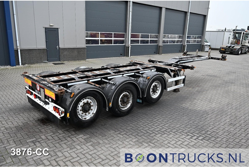 D-Tec FLEXITRAILER LS | 2x20-30-40-45ft HC * 2x LIFT AXLE * BPW / DISC * 2x EXTENDABLE - Semi-remorque porte-conteneur/ Caisse mobile: photos 1 D-Tec FLEXITRAILER LS | 2x20-30-40-45ft HC * 2x LIFT AXLE * BPW / DISC * 2x EXTENDABLE - Semi-remorque porte-conteneur/ Caisse mobile: photos 1