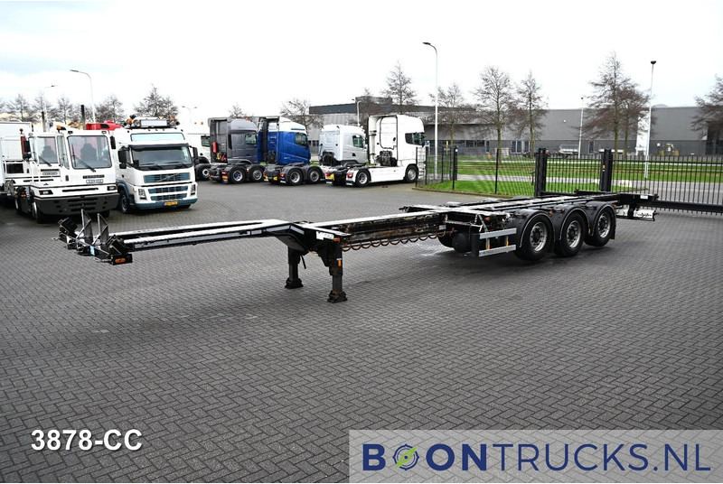 D-Tec FLEXITRAILER LS | 2x20-30-40-45ft HC * 2x LIFT AXLE * BPW / DISC * 2x EXTENDABLE - Semi-remorque porte-conteneur/ Caisse mobile: photos 5 D-Tec FLEXITRAILER LS | 2x20-30-40-45ft HC * 2x LIFT AXLE * BPW / DISC * 2x EXTENDABLE - Semi-remorque porte-conteneur/ Caisse mobile: photos 5