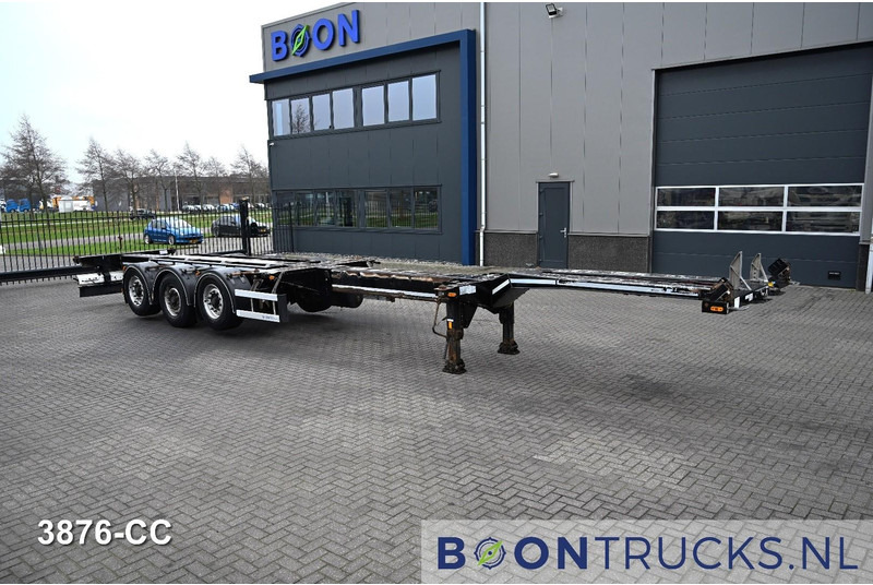 D-Tec FLEXITRAILER LS | 2x20-30-40-45ft HC * 2x LIFT AXLE * BPW / DISC * 2x EXTENDABLE - Semi-remorque porte-conteneur/ Caisse mobile: photos 4 D-Tec FLEXITRAILER LS | 2x20-30-40-45ft HC * 2x LIFT AXLE * BPW / DISC * 2x EXTENDABLE - Semi-remorque porte-conteneur/ Caisse mobile: photos 4
