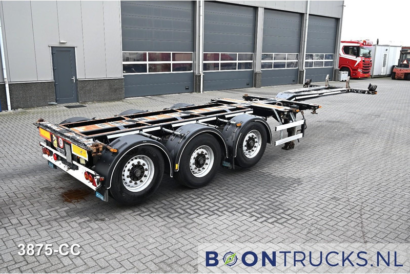 D-Tec FLEXITRAILER LS | 2x20-30-40-45ft HC * 2x LIFTAS * BPW / SCHIJF * APK 01-2027 - Semi-remorque porte-conteneur/ Caisse mobile: photos 1 D-Tec FLEXITRAILER LS | 2x20-30-40-45ft HC * 2x LIFTAS * BPW / SCHIJF * APK 01-2027 - Semi-remorque porte-conteneur/ Caisse mobile: photos 1