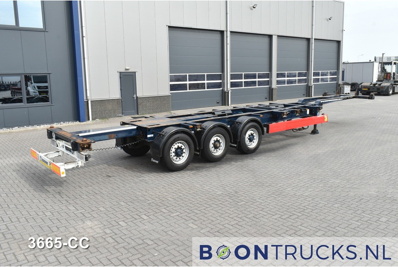 Krone SD BOX LINER | 2x20-40-45ft HC * LIFT AXLE * BPW/DISC * EXTENDABLE REAR * 10x AVAILABLE - Semi-remorque porte-conteneur/ Caisse mobile: photos 2 Krone SD BOX LINER | 2x20-40-45ft HC * LIFT AXLE * BPW/DISC * EXTENDABLE REAR * 10x AVAILABLE - Semi-remorque porte-conteneur/ Caisse mobile: photos 2