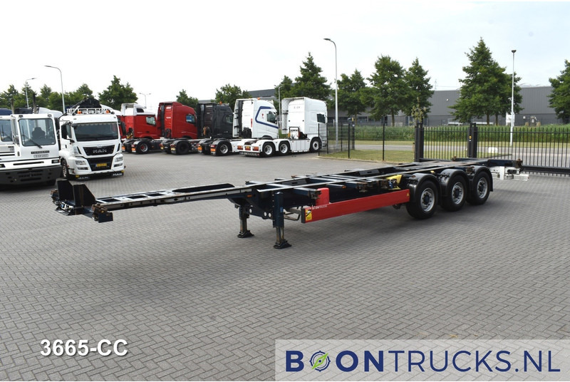 Krone SD BOX LINER | 2x20-40-45ft HC * LIFT AXLE * BPW/DISC * EXTENDABLE REAR * 10x AVAILABLE - Semi-remorque porte-conteneur/ Caisse mobile: photos 5 Krone SD BOX LINER | 2x20-40-45ft HC * LIFT AXLE * BPW/DISC * EXTENDABLE REAR * 10x AVAILABLE - Semi-remorque porte-conteneur/ Caisse mobile: photos 5
