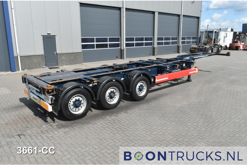 Krone SD BOX LINER | 2x20-40-45ft HC * LIFT AXLE * BPW/DISC * EXTENDABLE REAR * 9x AVAILABLE - Semi-remorque porte-conteneur/ Caisse mobile: photos 1 Krone SD BOX LINER | 2x20-40-45ft HC * LIFT AXLE * BPW/DISC * EXTENDABLE REAR * 9x AVAILABLE - Semi-remorque porte-conteneur/ Caisse mobile: photos 1