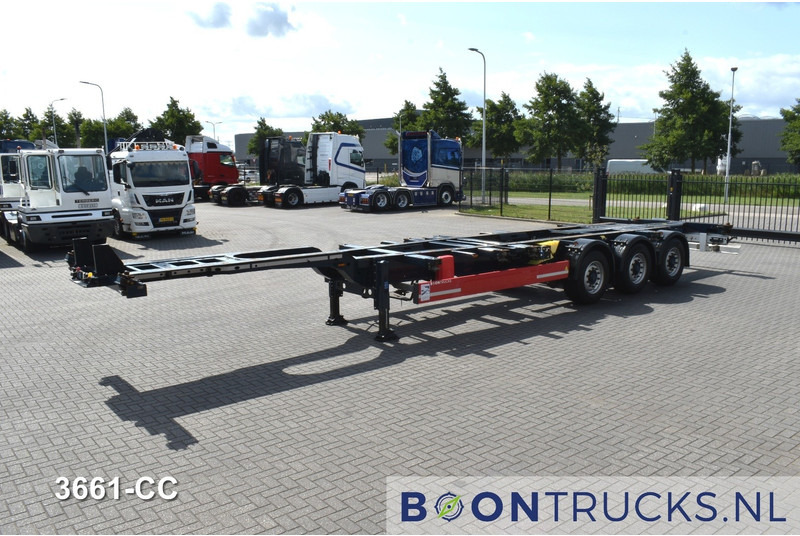 Krone SD BOX LINER | 2x20-40-45ft HC * LIFT AXLE * BPW/DISC * EXTENDABLE REAR * 9x AVAILABLE - Semi-remorque porte-conteneur/ Caisse mobile: photos 5 Krone SD BOX LINER | 2x20-40-45ft HC * LIFT AXLE * BPW/DISC * EXTENDABLE REAR * 9x AVAILABLE - Semi-remorque porte-conteneur/ Caisse mobile: photos 5