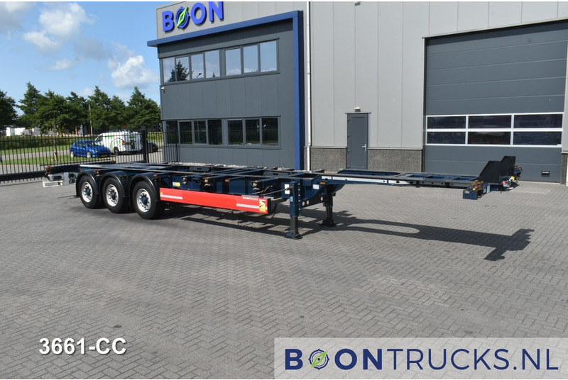 Krone SD BOX LINER | 2x20-40-45ft HC * LIFT AXLE * BPW/DISC * EXTENDABLE REAR * 9x AVAILABLE - Semi-remorque porte-conteneur/ Caisse mobile: photos 4 Krone SD BOX LINER | 2x20-40-45ft HC * LIFT AXLE * BPW/DISC * EXTENDABLE REAR * 9x AVAILABLE - Semi-remorque porte-conteneur/ Caisse mobile: photos 4