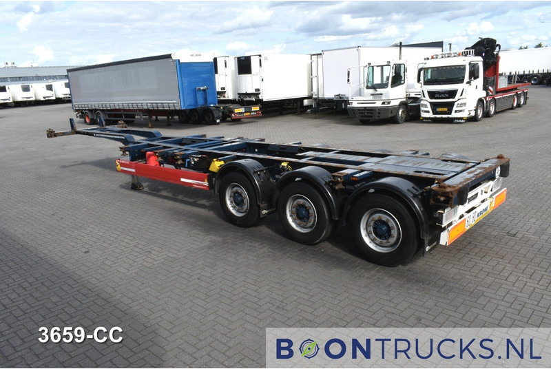 Krone SD BOX LINER | 2x20-40-45ft HC * LIFTAS * BPW/SCHIJF * ACHTERSCHUIVER * 9x BESCHIKBAAR - Semi-remorque porte-conteneur/ Caisse mobile: photos 3 Krone SD BOX LINER | 2x20-40-45ft HC * LIFTAS * BPW/SCHIJF * ACHTERSCHUIVER * 9x BESCHIKBAAR - Semi-remorque porte-conteneur/ Caisse mobile: photos 3