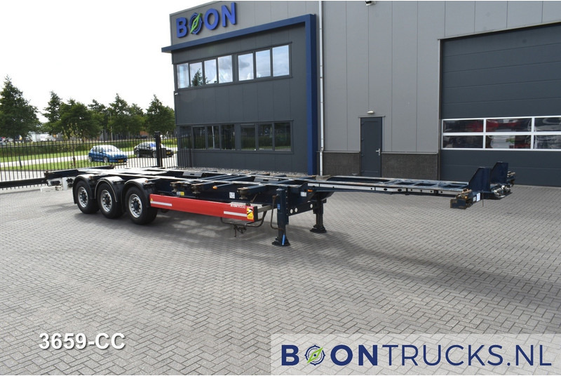 Krone SD BOX LINER | 2x20-40-45ft HC * LIFTAS * BPW/SCHIJF * ACHTERSCHUIVER * 9x BESCHIKBAAR - Semi-remorque porte-conteneur/ Caisse mobile: photos 4 Krone SD BOX LINER | 2x20-40-45ft HC * LIFTAS * BPW/SCHIJF * ACHTERSCHUIVER * 9x BESCHIKBAAR - Semi-remorque porte-conteneur/ Caisse mobile: photos 4