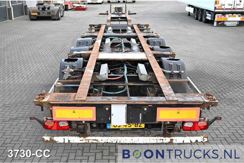 Pacton T3-007 2x20-40-45ft HC * LIFT AXLE * BPW * NL TRAILER - Semi-remorque porte-conteneur/ Caisse mobile: photos 5 Pacton T3-007 2x20-40-45ft HC * LIFT AXLE * BPW * NL TRAILER - Semi-remorque porte-conteneur/ Caisse mobile: photos 5