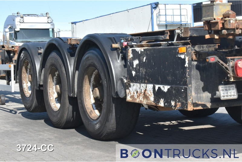 Semi-remorque porte-conteneur/ Caisse mobile Pacton T3-007 | 2x20-40-45ft HC * LIFT AXLE * BPW * NL TRAILER: photos 13