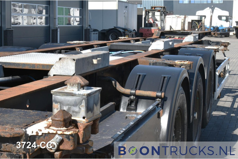 Semi-remorque porte-conteneur/ Caisse mobile Pacton T3-007 | 2x20-40-45ft HC * LIFT AXLE * BPW * NL TRAILER: photos 16