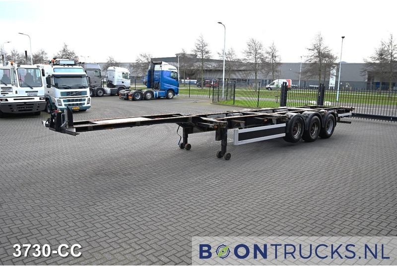 Pacton T3-007 2x20-40-45ft HC * LIFT AXLE * BPW * NL TRAILER - Semi-remorque porte-conteneur/ Caisse mobile: photos 4 Pacton T3-007 2x20-40-45ft HC * LIFT AXLE * BPW * NL TRAILER - Semi-remorque porte-conteneur/ Caisse mobile: photos 4