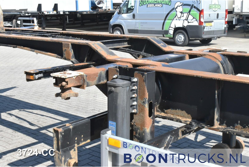Semi-remorque porte-conteneur/ Caisse mobile Pacton T3-007 | 2x20-40-45ft HC * LIFT AXLE * BPW * NL TRAILER: photos 10
