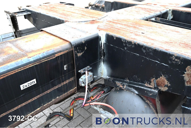 Semi-remorque porte-conteneur/ Caisse mobile Pacton T3-010 2x20-30-40-45ft HC * 2x EXTENDABLE * 1x LIFT AXLE * NL TRAILER: photos 19 Semi-remorque porte-conteneur/ Caisse mobile Pacton T3-010 2x20-30-40-45ft HC * 2x EXTENDABLE * 1x LIFT AXLE * NL TRAILER: photos 19