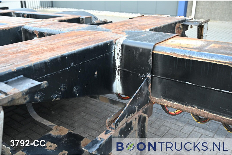 Semi-remorque porte-conteneur/ Caisse mobile Pacton T3-010 2x20-30-40-45ft HC * 2x EXTENDABLE * 1x LIFT AXLE * NL TRAILER: photos 18 Semi-remorque porte-conteneur/ Caisse mobile Pacton T3-010 2x20-30-40-45ft HC * 2x EXTENDABLE * 1x LIFT AXLE * NL TRAILER: photos 18