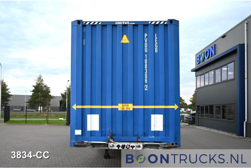 Schmitz Cargobull SCF 24 FIXXED CHASSIS | 45ft HC * 4350 kg * APK 12-2026 * NL TRAILER - Semi-remorque fourgon: photos 5 Schmitz Cargobull SCF 24 FIXXED CHASSIS | 45ft HC * 4350 kg * APK 12-2026 * NL TRAILER - Semi-remorque fourgon: photos 5