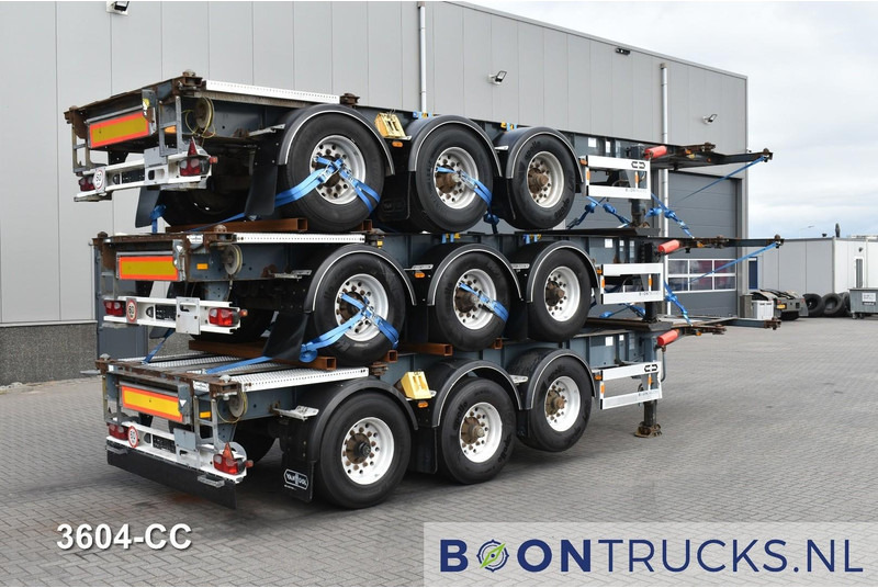 Van Hool 3B0071 € 11500 STACK PRICE | 20-30ft * ADR: FL, AT, OX * 3840 KG * LIFT AXLE - Semi-remorque porte-conteneur/ Caisse mobile: photos 1 Van Hool 3B0071 € 11500 STACK PRICE | 20-30ft * ADR: FL, AT, OX * 3840 KG * LIFT AXLE - Semi-remorque porte-conteneur/ Caisse mobile: photos 1