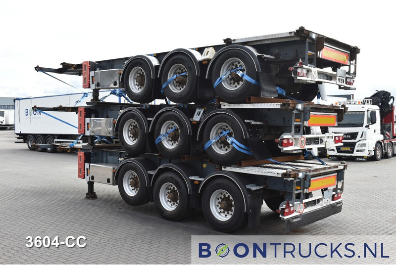 Van Hool 3B0071 € 12750 STACK PRICE | 20-30ft * ADR: FL, AT, OX * 3840 KG * LIFT AXLE - Semi-remorque porte-conteneur/ Caisse mobile: photos 2 Van Hool 3B0071 € 12750 STACK PRICE | 20-30ft * ADR: FL, AT, OX * 3840 KG * LIFT AXLE - Semi-remorque porte-conteneur/ Caisse mobile: photos 2