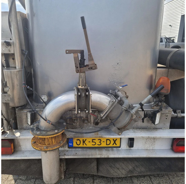 Semi-remorque citerne zvvz 38000 liter aluminium GMP, veevoeder onderlosser met Vogelsang pomp: photos 6