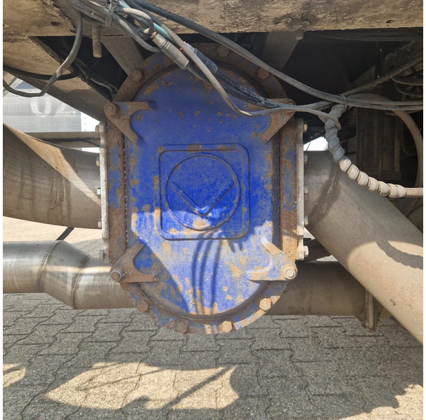 Semi-remorque citerne zvvz 38000 liter aluminium GMP, veevoeder onderlosser met Vogelsang pomp: photos 9