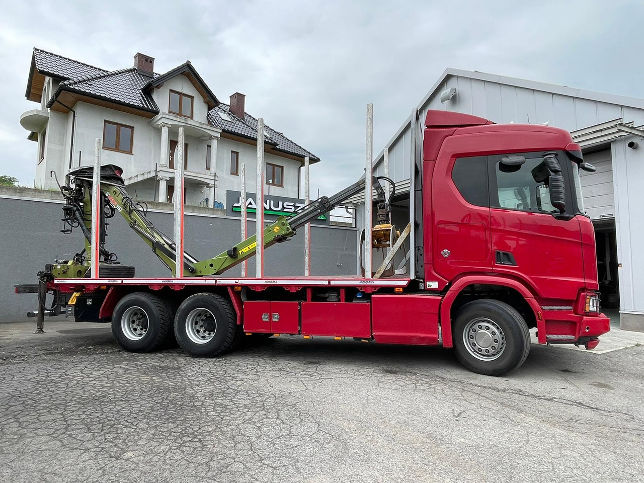 SCANIA R520 XT - Camion grumier: photos 5 SCANIA R520 XT - Camion grumier: photos 5