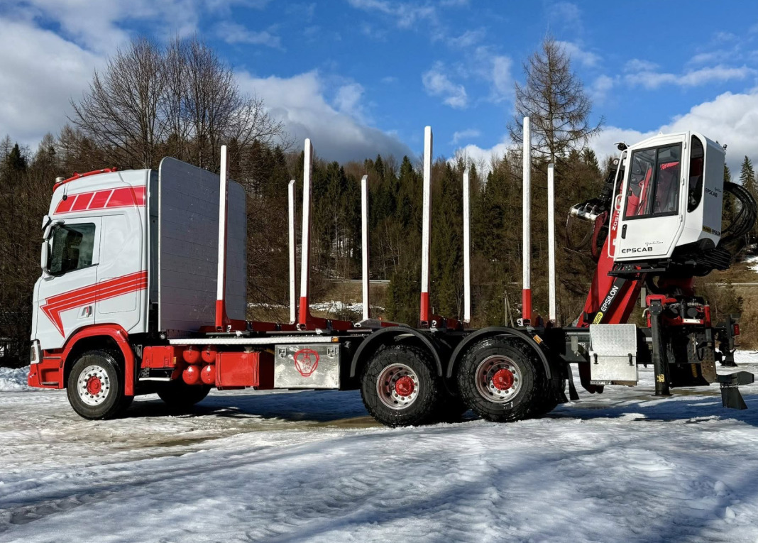 SCANIA R580 - Camion grumier: photos 3 SCANIA R580 - Camion grumier: photos 3