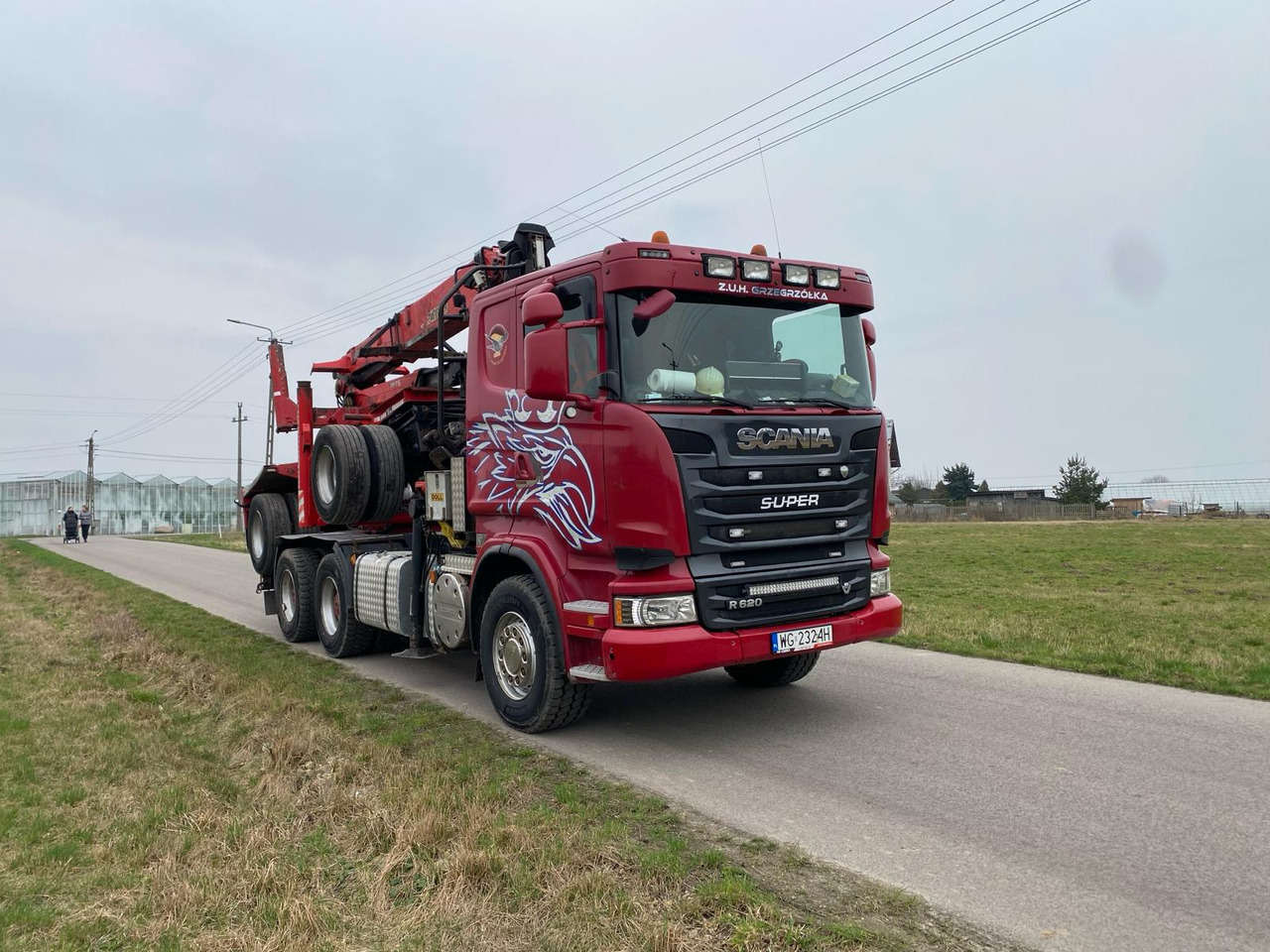 SCANIA R620 - Camion grumier: photos 5 SCANIA R620 - Camion grumier: photos 5