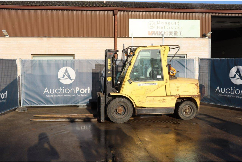 Hyster H5.50XM - Chariot élévateur à gaz: photos 1 Hyster H5.50XM - Chariot élévateur à gaz: photos 1