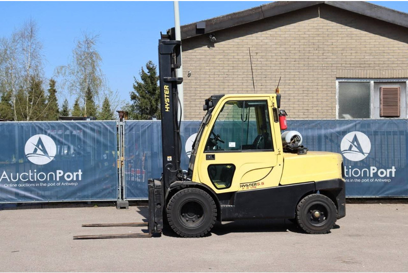 Hyster H5.5FT - Chariot élévateur à gaz: photos 1 Hyster H5.5FT - Chariot élévateur à gaz: photos 1