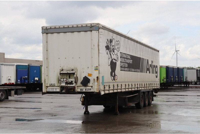 Krone SD - Semi-remorque rideaux coulissants: photos 1 Krone SD - Semi-remorque rideaux coulissants: photos 1