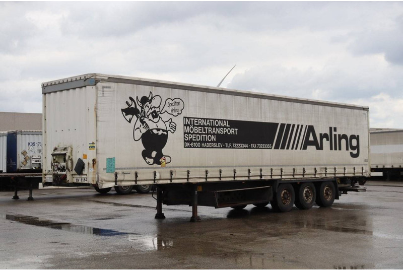 Krone SD - Semi-remorque rideaux coulissants: photos 2 Krone SD - Semi-remorque rideaux coulissants: photos 2