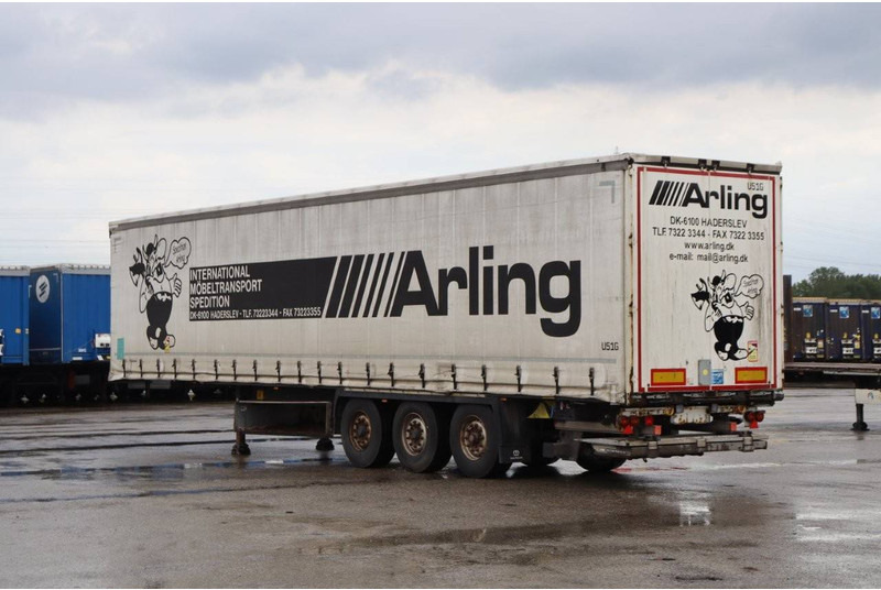 Krone SD - Semi-remorque rideaux coulissants: photos 4 Krone SD - Semi-remorque rideaux coulissants: photos 4