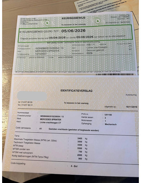 Mercedes-Benz Sprinter (II) 315 CDI - Fourgon utilitaire: photos 4 Mercedes-Benz Sprinter (II) 315 CDI - Fourgon utilitaire: photos 4