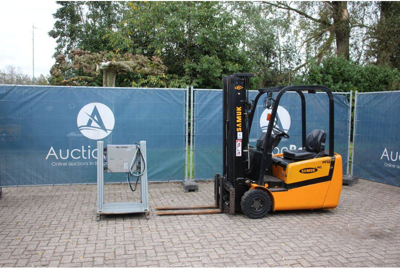 Samuk HJ13 - Chariot élévateur électrique: photos 1 Samuk HJ13 - Chariot élévateur électrique: photos 1
