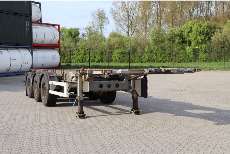 Semi-remorque châssis TURBO'S HOET 20/30FT ADR-Chassis: photos 9