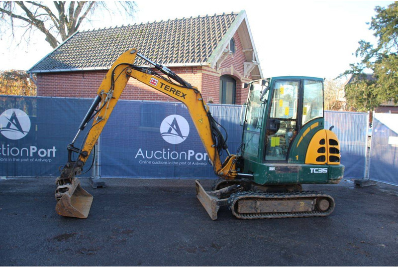 Terex TC35 - Pelle sur chenille: photos 1 Terex TC35 - Pelle sur chenille: photos 1