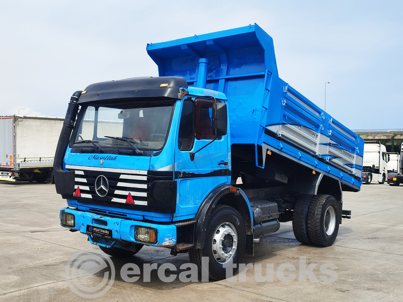 MERCEDES-BENZ 1998 AXOR 1821 - 4X2 - TİPPER TRUCK - Camion benne: photos 1 MERCEDES-BENZ 1998 AXOR 1821 - 4X2 - TİPPER TRUCK - Camion benne: photos 1