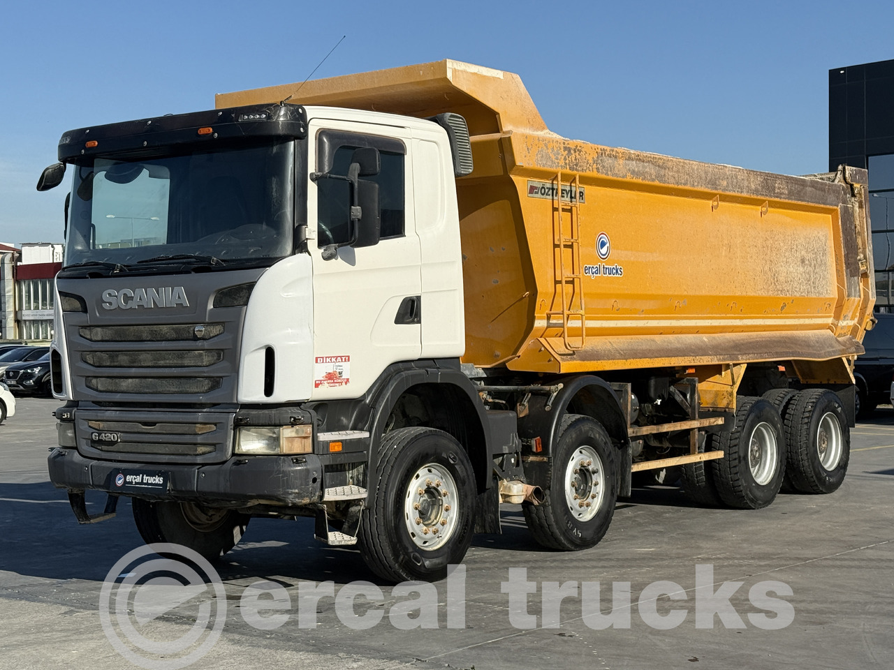 SCANIA 2012 G420/MANUAL-8X4-EURO5-HARDOX TIPPER 11 PCS - Camion benne: photos 1 SCANIA 2012 G420/MANUAL-8X4-EURO5-HARDOX TIPPER 11 PCS - Camion benne: photos 1