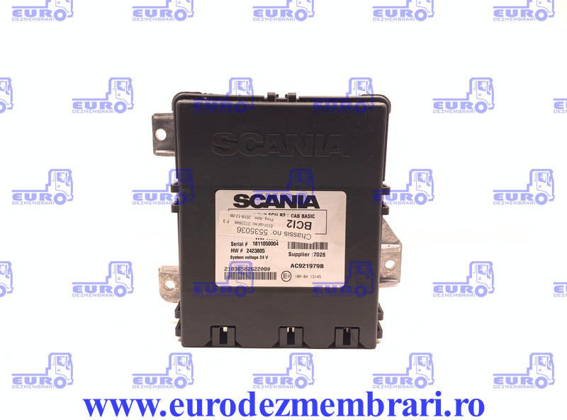 CALCULATOR BCI2 SCANIA NGS 2722646, 2597422, 2532347, 2838014, 2792301, 2838013, 2851068 - Bloc de gestion pour Camion: photos 1 CALCULATOR BCI2 SCANIA NGS 2722646, 2597422, 2532347, 2838014, 2792301, 2838013, 2851068 - Bloc de gestion pour Camion: photos 1