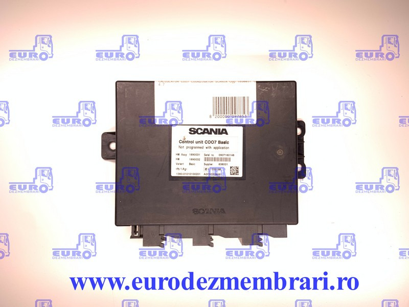 CALCULATOR COO7 SCANIA 1890031 - Bloc de gestion pour Camion: photos 1 CALCULATOR COO7 SCANIA 1890031 - Bloc de gestion pour Camion: photos 1