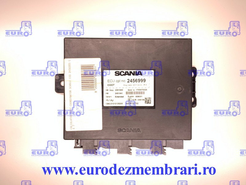 CALCULATOR COO7 SCANIA 2456999, 2759738 - Bloc de gestion pour Camion: photos 1 CALCULATOR COO7 SCANIA 2456999, 2759738 - Bloc de gestion pour Camion: photos 1