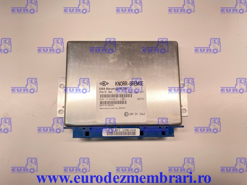CALCULATOR EBS FORD MH3T19180253, 0486106137 - Bloc de gestion pour Camion: photos 1 CALCULATOR EBS FORD MH3T19180253, 0486106137 - Bloc de gestion pour Camion: photos 1